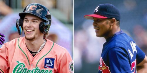 Hartman joins Braves legend Andruw Jones in historic 25-HR, 50-SB club