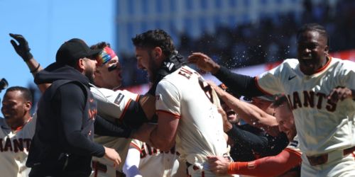 Giants go from down 8 to ultimate grand slam walk-off winners!