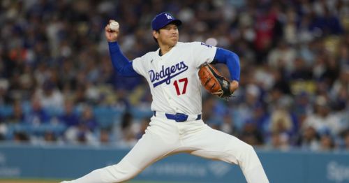 Shohei Ohtani battles through the rain to throw a one-hit gem in Dodgers' win