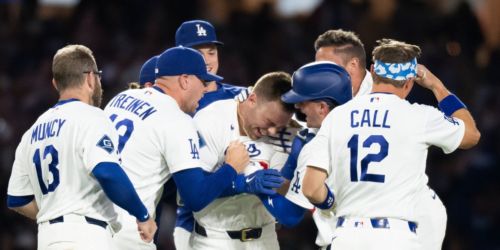 0-for-4 with 3 K's? 'None of it matters' after Rushing knocks 1st career walk-off hit