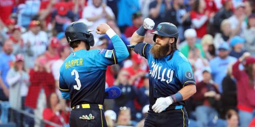 Marsh homers after lineup tweak for Phils' struggling offense