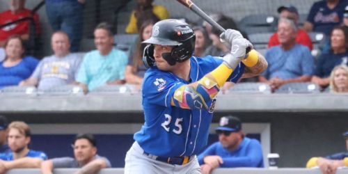 Fischer becomes first Brewers Minor Leaguer with 30-HR year since 2001
