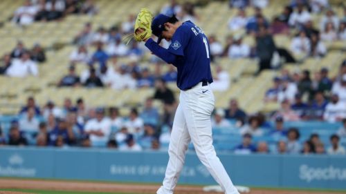 Dodgers' Sasaki struggles again in spring start