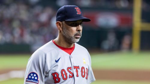 Alex Cora confirmed former top prospect's spot on Opening Day roster isn't guaranteed