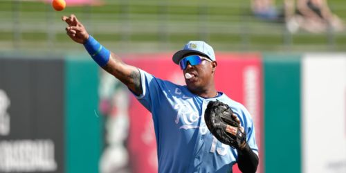 Salvy's work ethic setting high bar for next generation of Royals catchers