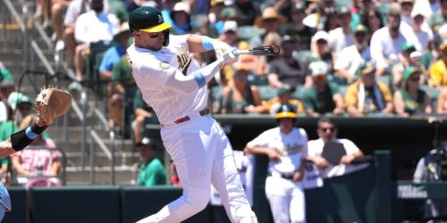 From celebratory pool dip to the A's, Meneses' journey back to Majors a memorable one