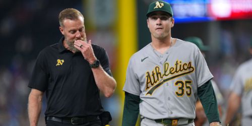 Ginn exits after 3 1/3 scoreless innings with right arm soreness