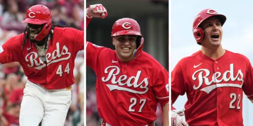 Back-to-back-to-back ... plus 1?! Reds' 4-homer inning features 3 straight blasts