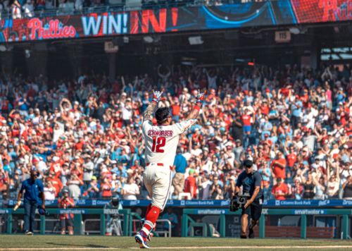 Phillies react to Kyle Schwarber’s ‘unbelievable’ walk-off home run over batter’s eye: ‘A plane taking off’