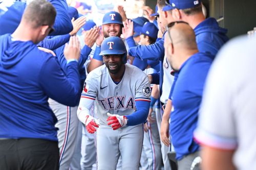 Andrew McCutchen Is Having Fun and Showing Out for the Rangers