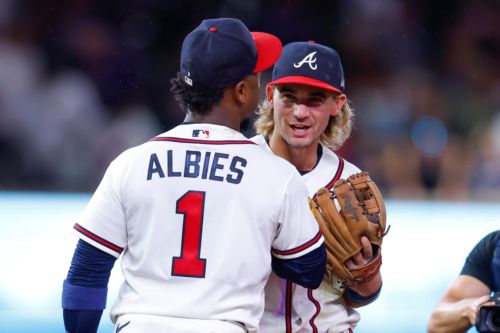 Braves emerge victorious amid late eruptions, 7-6