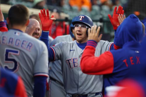 16-16 – Rangers welcome May with runs in 5-4 win over Tigers