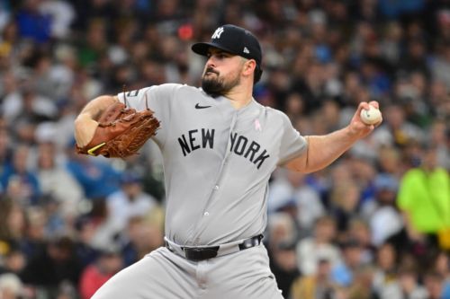 New York Yankees @ Cleveland Guardians: Carlos Rodón vs. Parker Messick