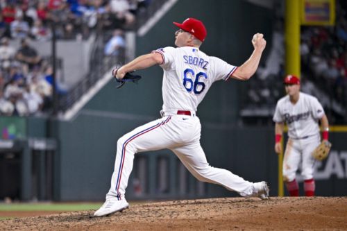 Rangers Release Josh Sborz