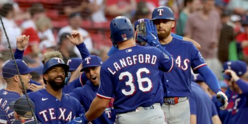 Langford, Higashioka strike early blows in support of Eovaldi